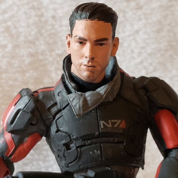 MCFARLANE MASS EFFECT ANDROMEDA SCOTT RYDER 7" ACTION FIGURE - Picture 2 of 12